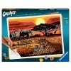 Creart Vita Nella Savana di Ravensburger Creart Adult