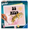 Creart Serie Trend Quadrati Be Wild Tigre di Ravensburger