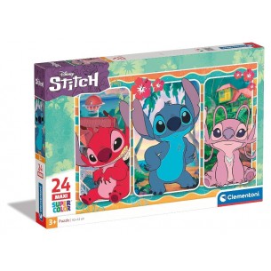 Maxipuzzle 24 Pz Stitch di Clem-29 Puzzle Maxi 24 Pz