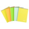 Notes A4 Spirale in Testa 70 Fogli 80 Gr (140 Pagine) con Micro-Perforazione  6 Colori Ass.Ti Copertina Ppl 5mm di Ciac Srl