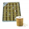 Cf 25 Rotoli Spago Oro/Arg 20mt di Brizzolari