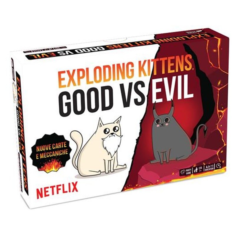 Exploding Kittens Good Vs Evil di Asmodee Italia