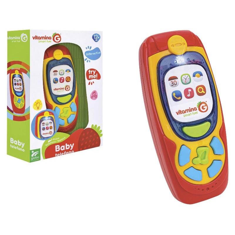 Telefono B/O Try Me C/Luce/Suoni/Musiche di Globo