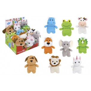 Animali di Stoffa Soffici 15 Cm 9ass 12pz D/Box di Globo