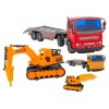 Camion Portauto Frizione C/Ruspa-Escavatore 2ass di Globo