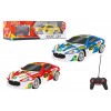 R/C Auto da Corsa 7funz. C/Luci Sc1:16 27mhz 3col. di Globo