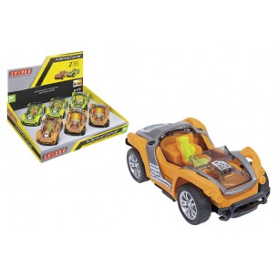Auto Retrocarica Die Cast 6 Pz D/B 2 Ass. 2col. di Globo