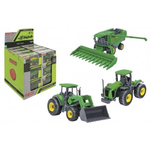 Mezzi Agricoli Die Cast Sc.1:64-4 Ass. 24pz D/Box di Globo