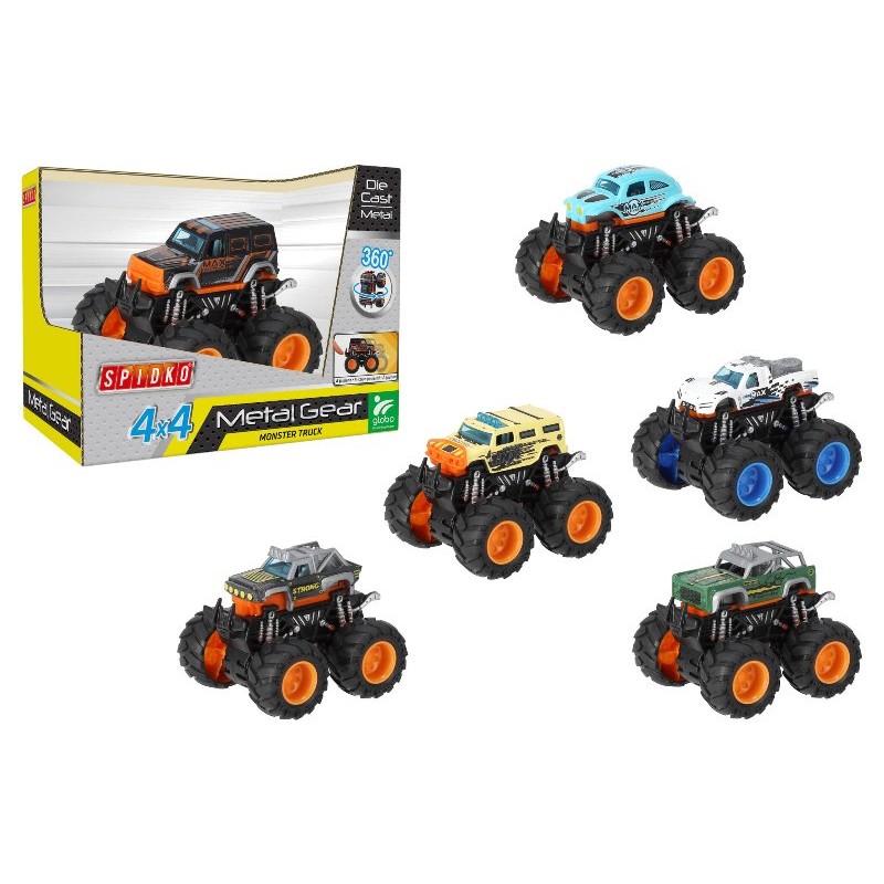 Big Foot Die Cast a Frizione 6 Ass di Globo