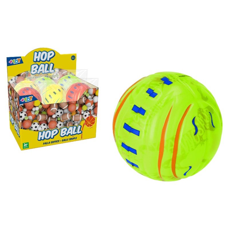 Palla Calcio 10cm Pu 3 Col 12pz D/Box di Globo