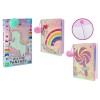 Diario Fantasy Lustrini C/Pon Pon 80pp 3 Ass di Globo