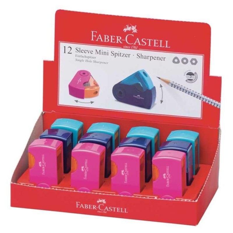 Temperamatite Mini Sleeve 1 Foro di Faber-Castell