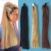 6 Treccine con Clip Col.Ass. L.Cm.35 Ca. in Busta su Cartoncino di Carnival-Toys