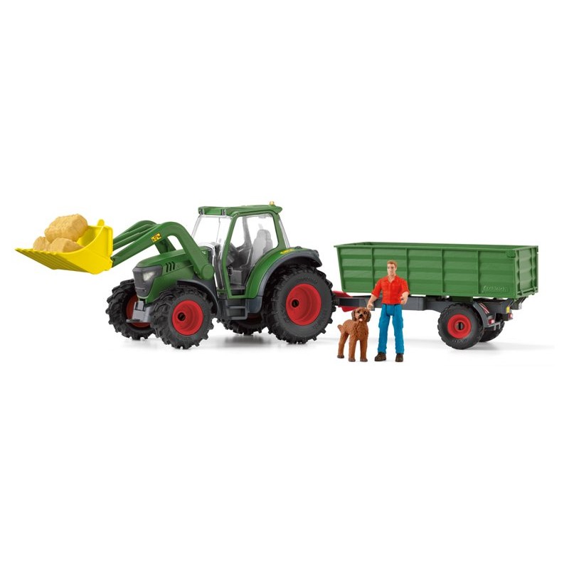 Trattore con Rimorchio (Farm World) di Schleich Farm World