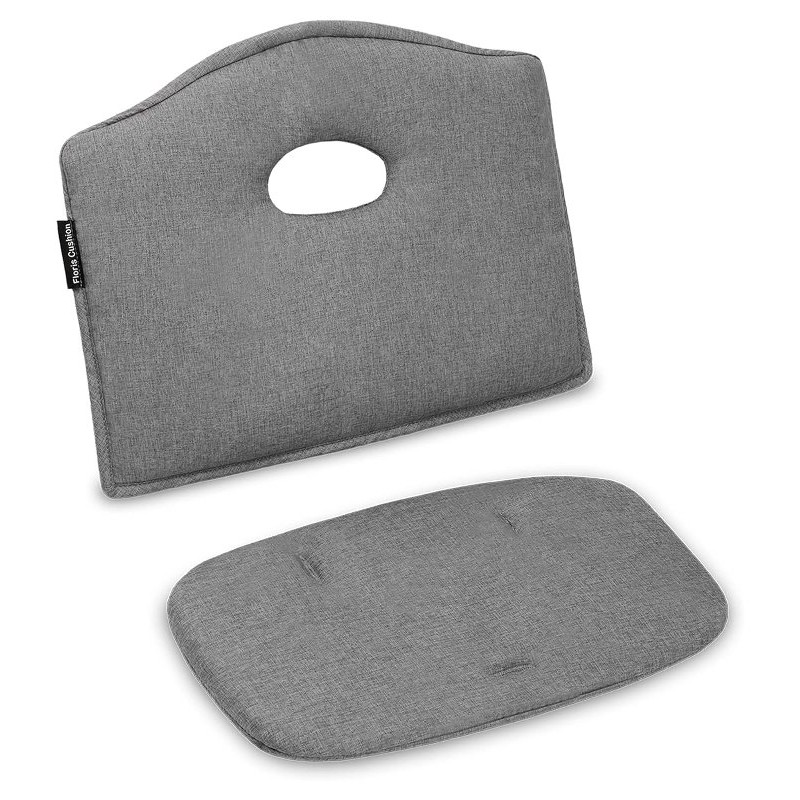 Feeding Chair Pillow Floris Cushion (Lo-Floris-Cushion-Grey-Stone) di Lionelo Seggioloni