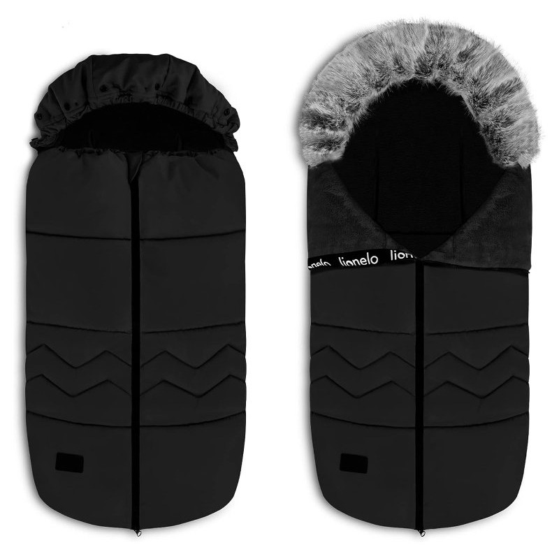 Sleeping Bag (Lo-Frode-Black-Carbon) di Lionelo Accessori