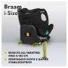 Car Seat Braam 40-150cm (Lo-Braam-I-Size-Black-Carbon) di Lionelo Seggiolini Auto
