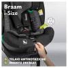 Car Seat Braam 40-150cm (Lo-Braam-I-Size-Black-Carbon) di Lionelo Seggiolini Auto
