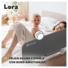 Baby Gate Lora (Lo-Lora-Grey-Stone) di Lionelo Cancelletti