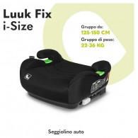Car Seat Luuk (Lo-Luuk-Fix-I-Size-Black-Carbon) di Lionelo Seggiolini Auto