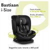 Car Seat Bastiaan 40-150 Cm (Lo-Bastiaan I-Size Black Grey) di Lionelo Seggiolini Auto