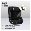 Car Seats 100-150cm (Lo-Lars-I-Size-Black-Grey) di Lionelo Seggiolini Auto