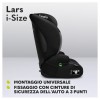 Car Seats 100-150cm (Lo-Lars-I-Size-Black-Grey) di Lionelo Seggiolini Auto