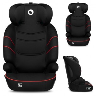 Car Seats 100-150cm (Lo-Lars-I-Size-Sporty-Black-Red) di Lionelo Seggiolini Auto