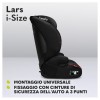 Car Seats 100-150cm (Lo-Lars-I-Size-Sporty-Black-Red) di Lionelo Seggiolini Auto