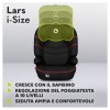 Car Seats 100-150cm (Lo-Lars-I-Size-Sporty-Black-Red) di Lionelo Seggiolini Auto