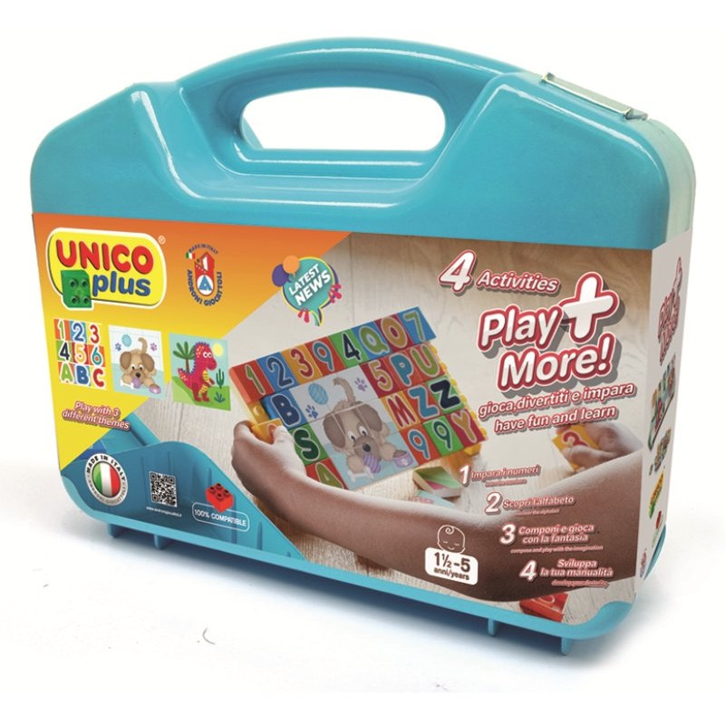 Valigetta Lettere, Numeri e Puzzle Unic di Androni
