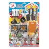 Set Attrezzi Scuola di Cucina 14 Pz Blister di Ronchi Supertoys