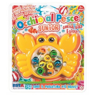 Gioco Occhio al Pesce Granchio Pesca Pesci Carica a Molla di Ronchi Supertoys