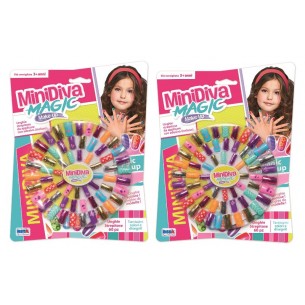 Set Minidiva 60 Unghie in Display 6 Pz di Ronchi Supertoys