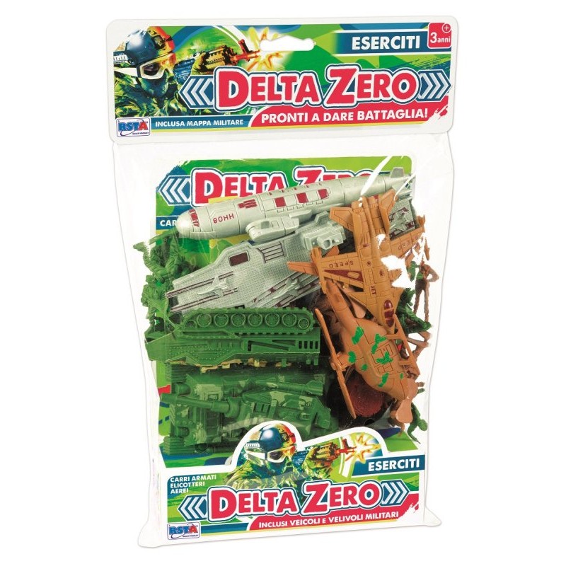 Buste Soldatini 28 Pz Delta Zero di Ronchi Supertoys