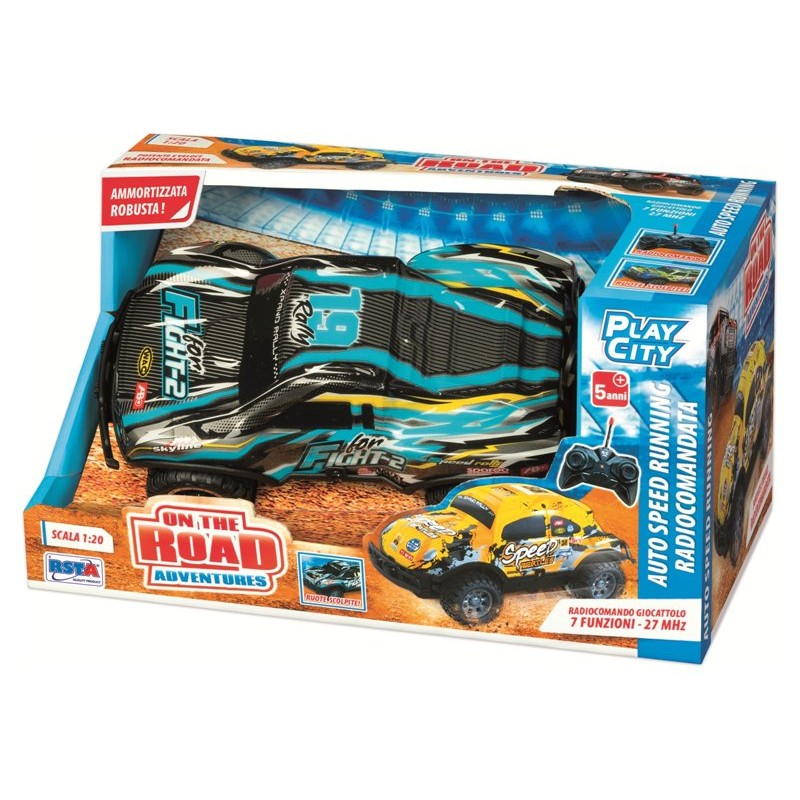 Auto Fuoristrada 17 Cm Radicomandata 3ass. 7 Funz. di Ronchi Supertoys