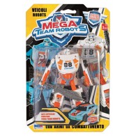 Robots Trasformabili Mega Team 4 Ass. Blister di Ronchi Supertoys