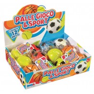 Palle 6,3 Cm Gioco & Sport in Display 12 Pz di Ronchi Supertoys