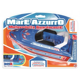 Motovedetta Guardacoste a Batteria Blister di Ronchi Supertoys