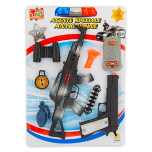 Agente Speciale Mitra e Pistola C/Access di Teorema