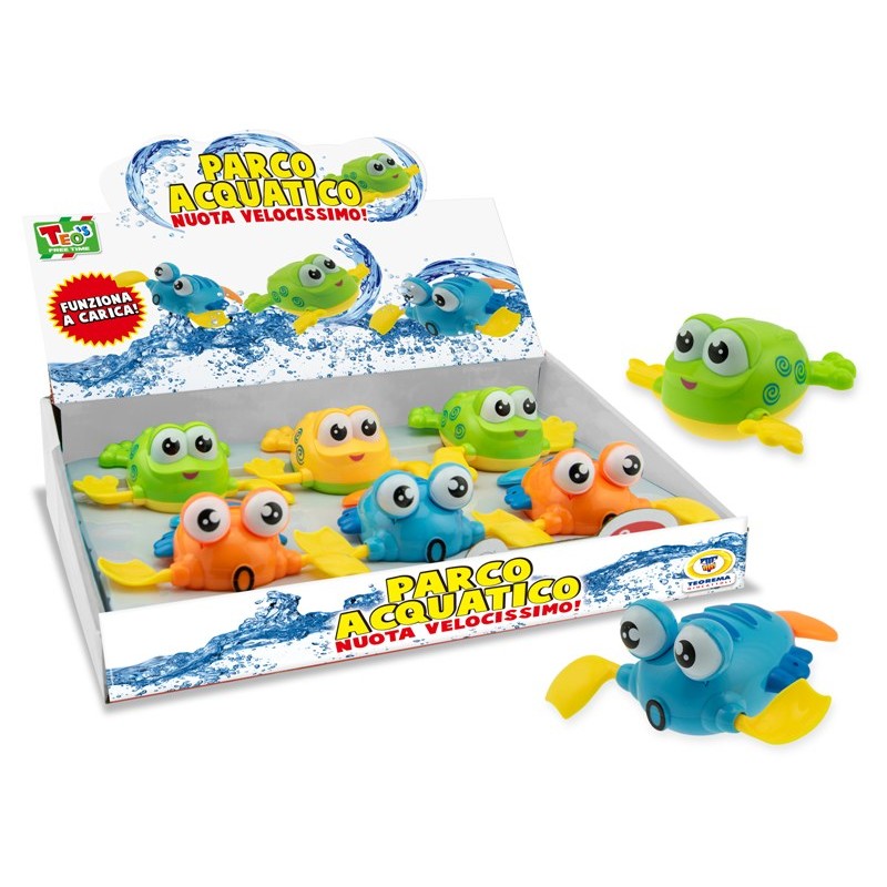 Animali Marini a Molla 2mdl 4 Col 6pz Disp di Teorema