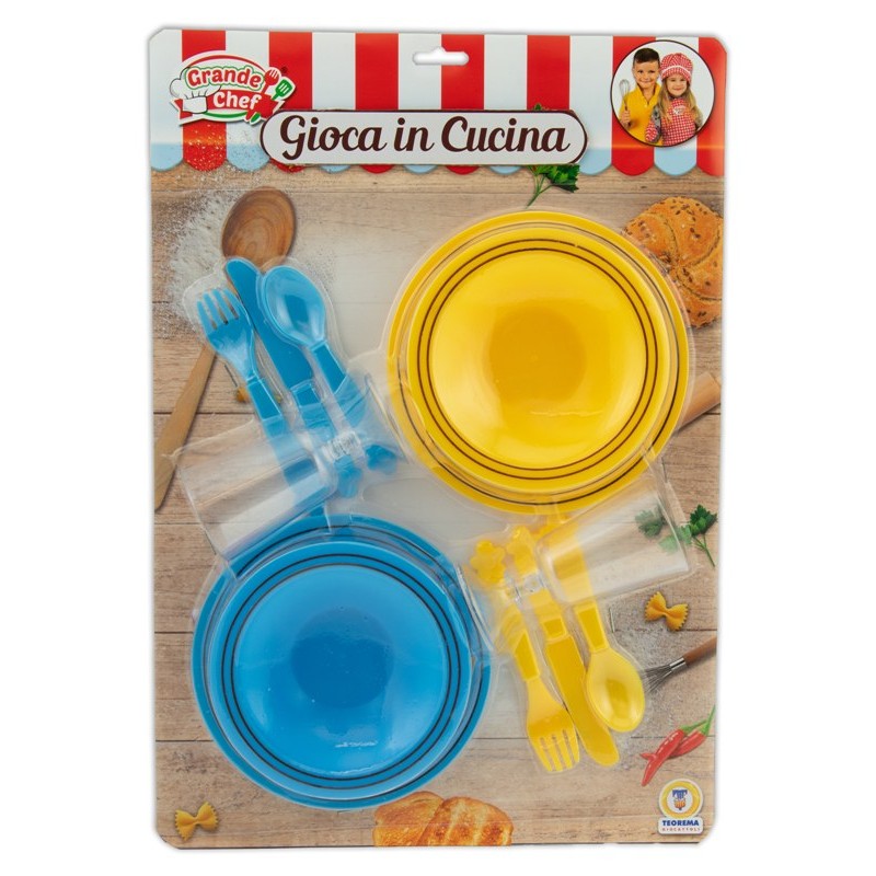 Set Piattini Bicchieri e Posate di Teorema