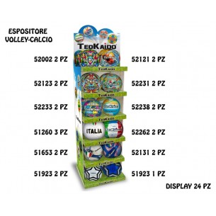 Expo Palloni Vollley/Calcio 24 Pz di Teorema