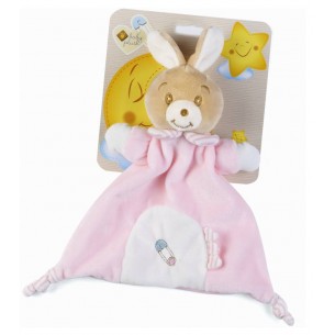Babycare Coniglietta Fazzoletto Dentizione-24 Cm di Plush-Company