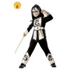 Costume Dragon Ninja Silver 3-4 Anni / 98-104cm di Rubie'S Costume Company