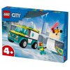 Ambulanza di Emergenza e Snowboarder di Lego