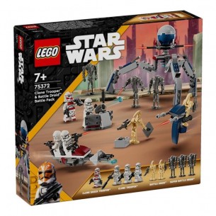 Battle Pack Clone Trooper e Battle Droid di Lego