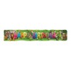 Festone Happy Birthday Savana L.Cm.138x24,5 in Busta C/Cav. di Carnival-Toys