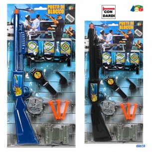 Set Polizia Posto di Blocco di Givi, Ginocchio