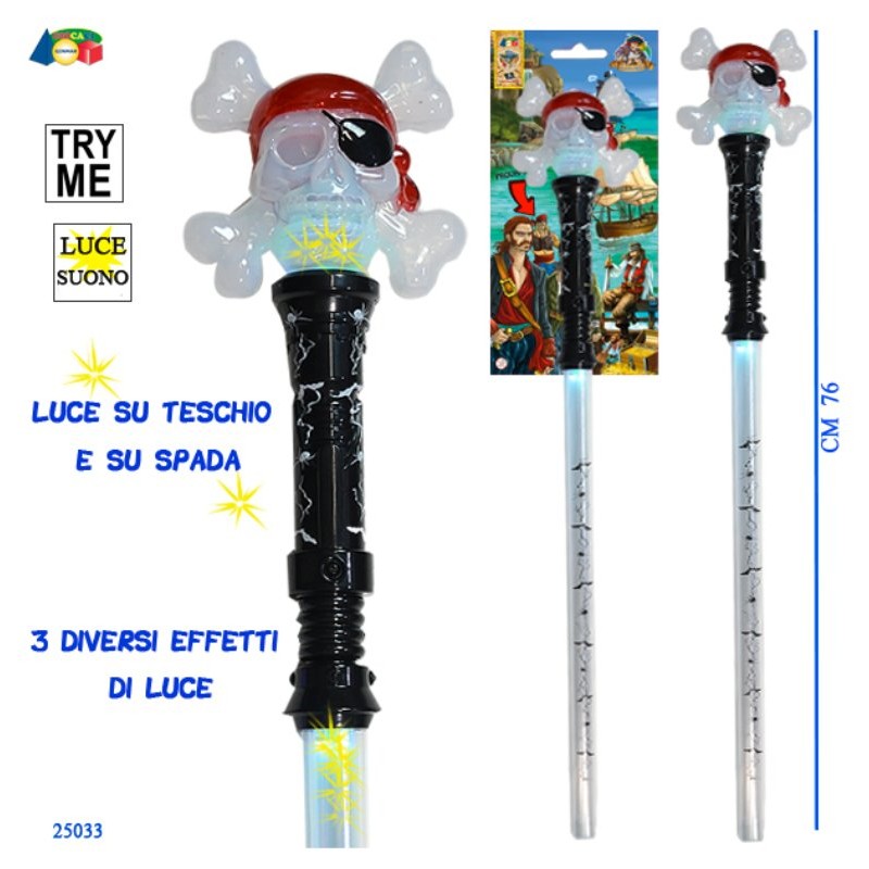 Set Spada Teschio di Givi, Ginocchio